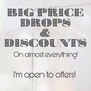 Big Price Drops and Discounts!
